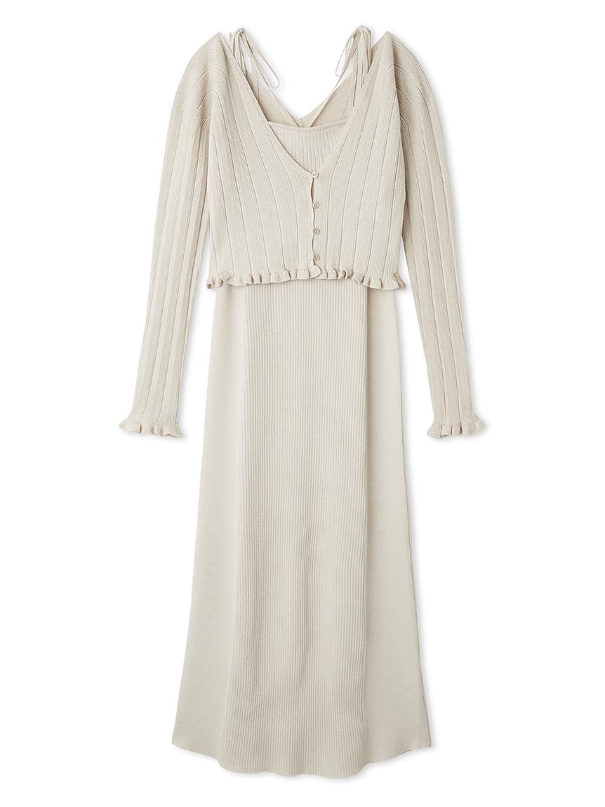 Amazon.co.jp: [フレイ アイディー] ベアキャミワンピ＆カーデ